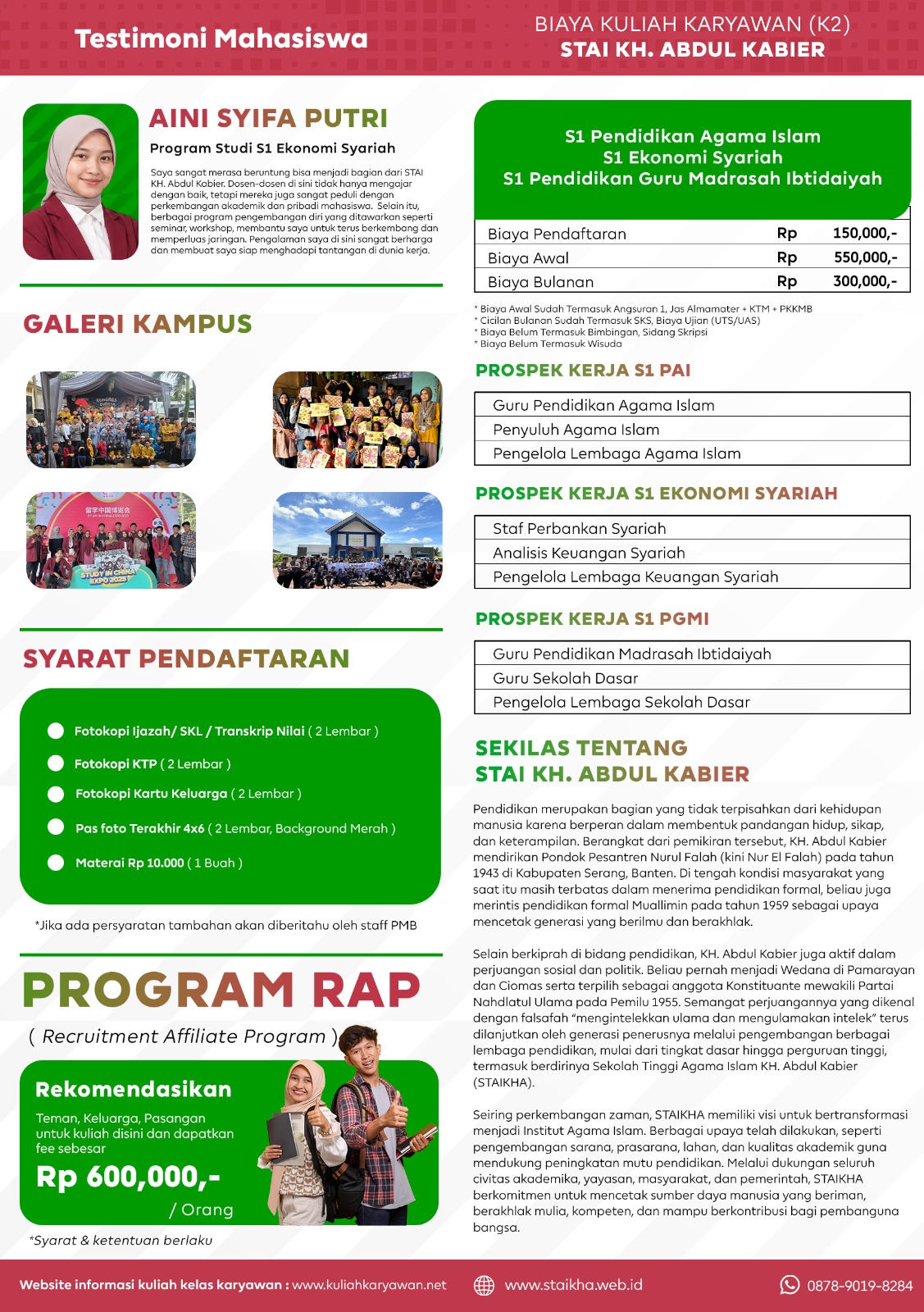 Brosur Belakang